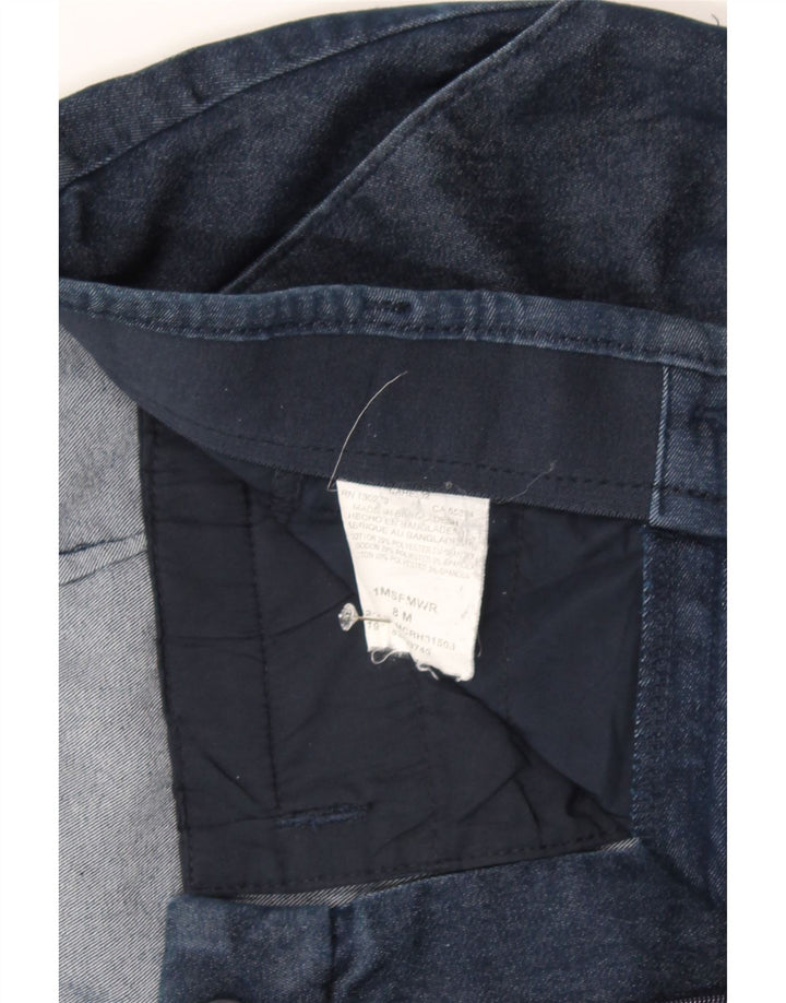 LEE Womens Mid Rise Straight Jeans US 8 Medium W28 L26 Navy Blue Vintage Lee and Second-Hand Lee from Messina Hembry 