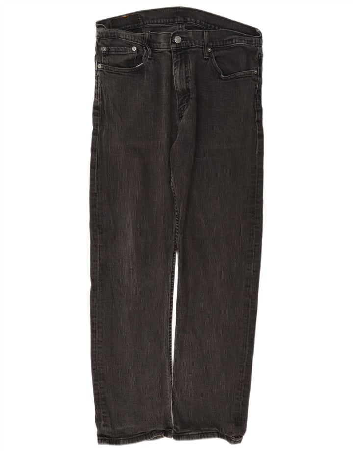 Levi's Herren 514 Straight Jeans W36 L32 Graue Baumwolle