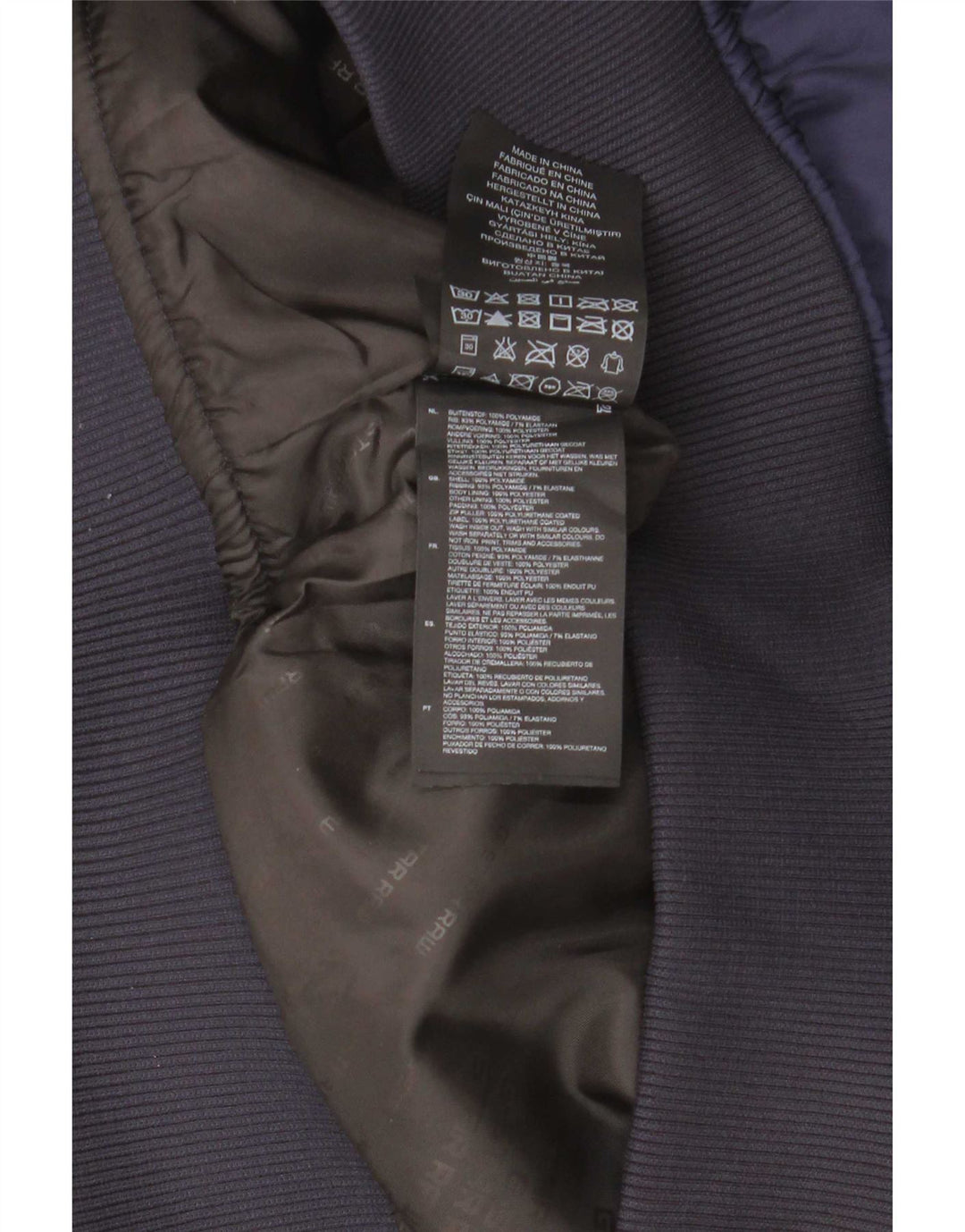 G-Star Herren Wattierte Jacke UK 36 Small Marineblau Polyamid