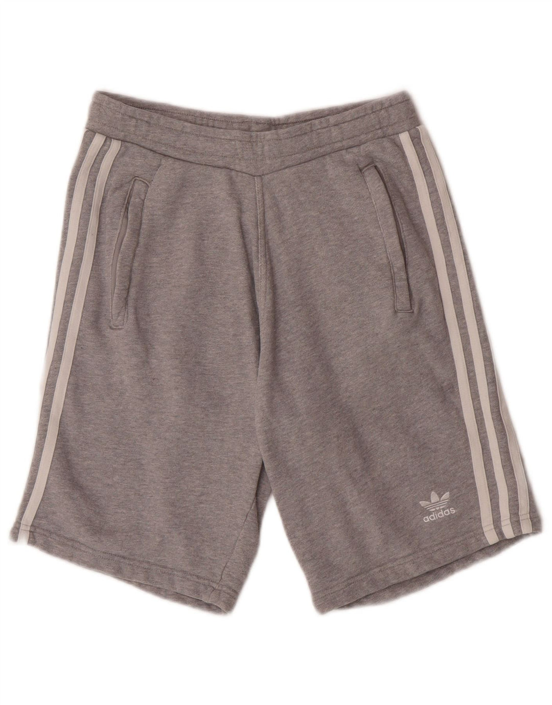 Adidas Herren Sport Shorts Small Grau Baumwolle
