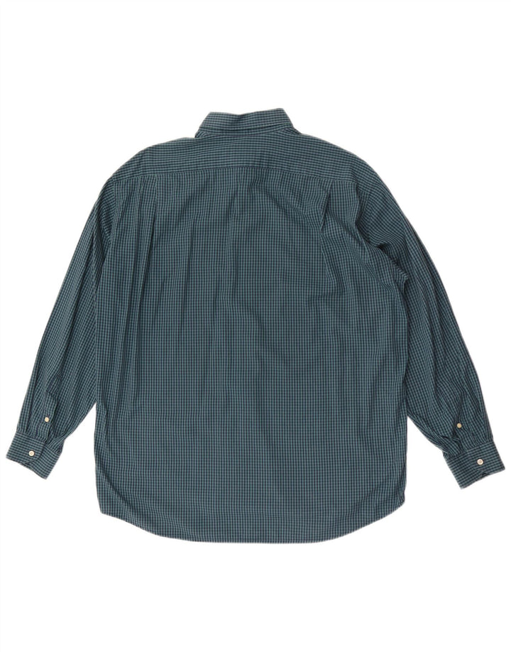 Lacoste Herrenhemd Größe 41 Großer grüner Gingham