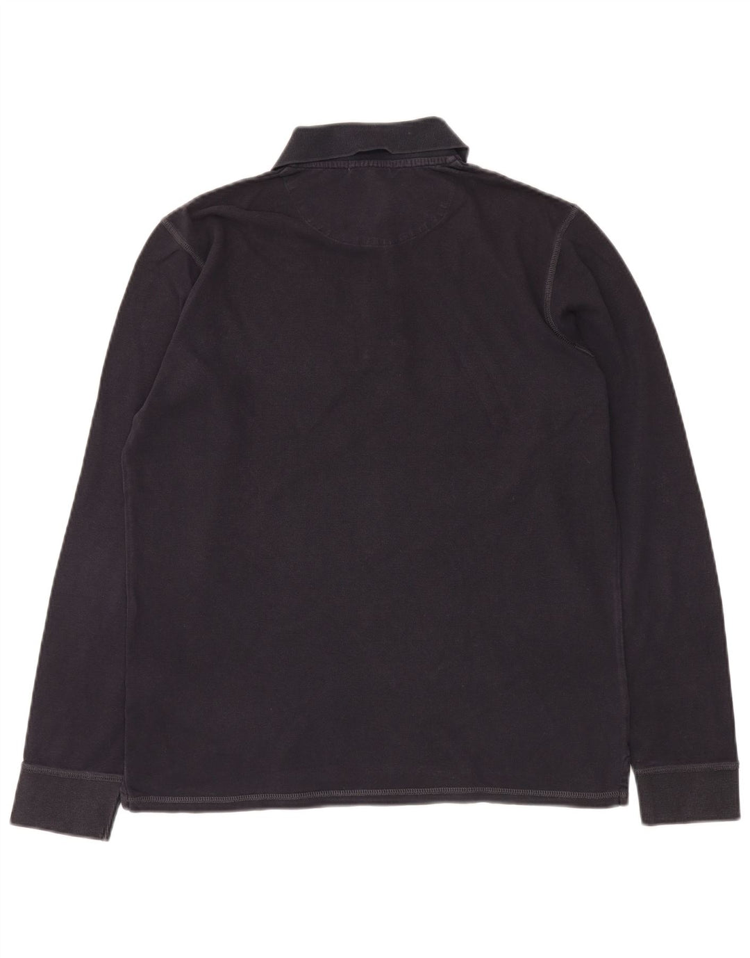 GEOX Herren Respira Langarm-Poloshirt Medium Marineblau