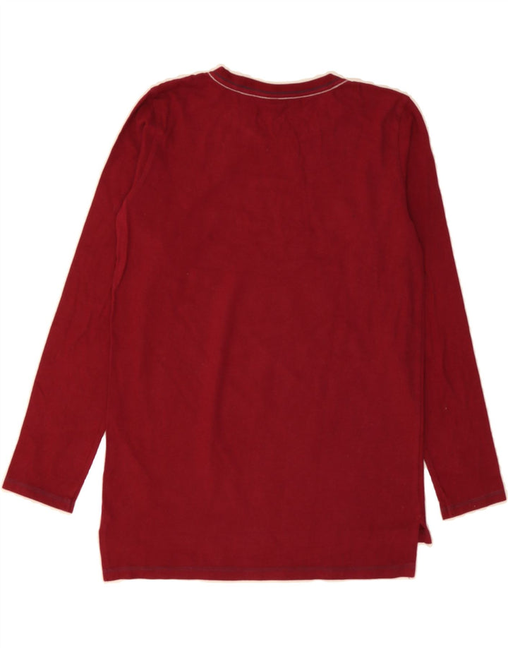 GUESS Boys Graphic Top Long Sleeve 11-12 Years Red Cotton Vintage Guess and Second-Hand Guess from Messina Hembry 