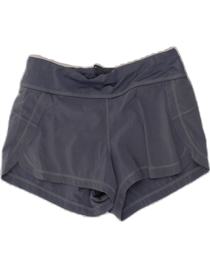 ATHLETA Womens Sport Shorts UK 6 XS Grey Polyester Vintage Athleta and Second-Hand Athleta from Messina Hembry 