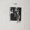 BERSHKA Mens Oversized Graphic T-Shirt Top XS White Cotton Vintage Bershka and Second-Hand Bershka from Messina Hembry 