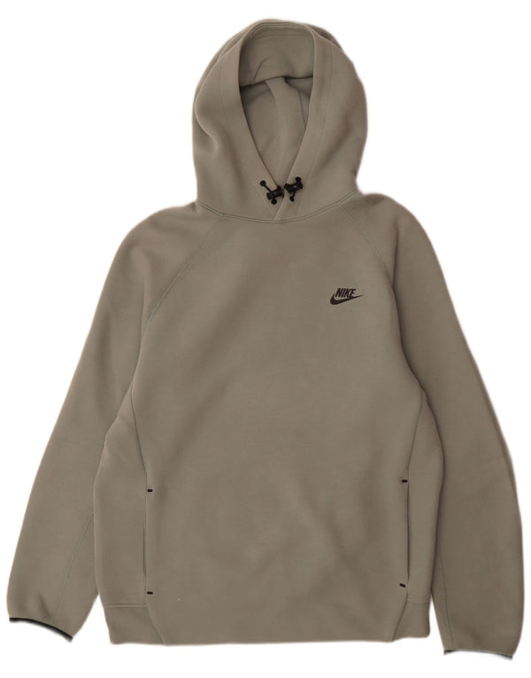 Nike Herren Kapuzenpullover, groß, grüne Baumwolle