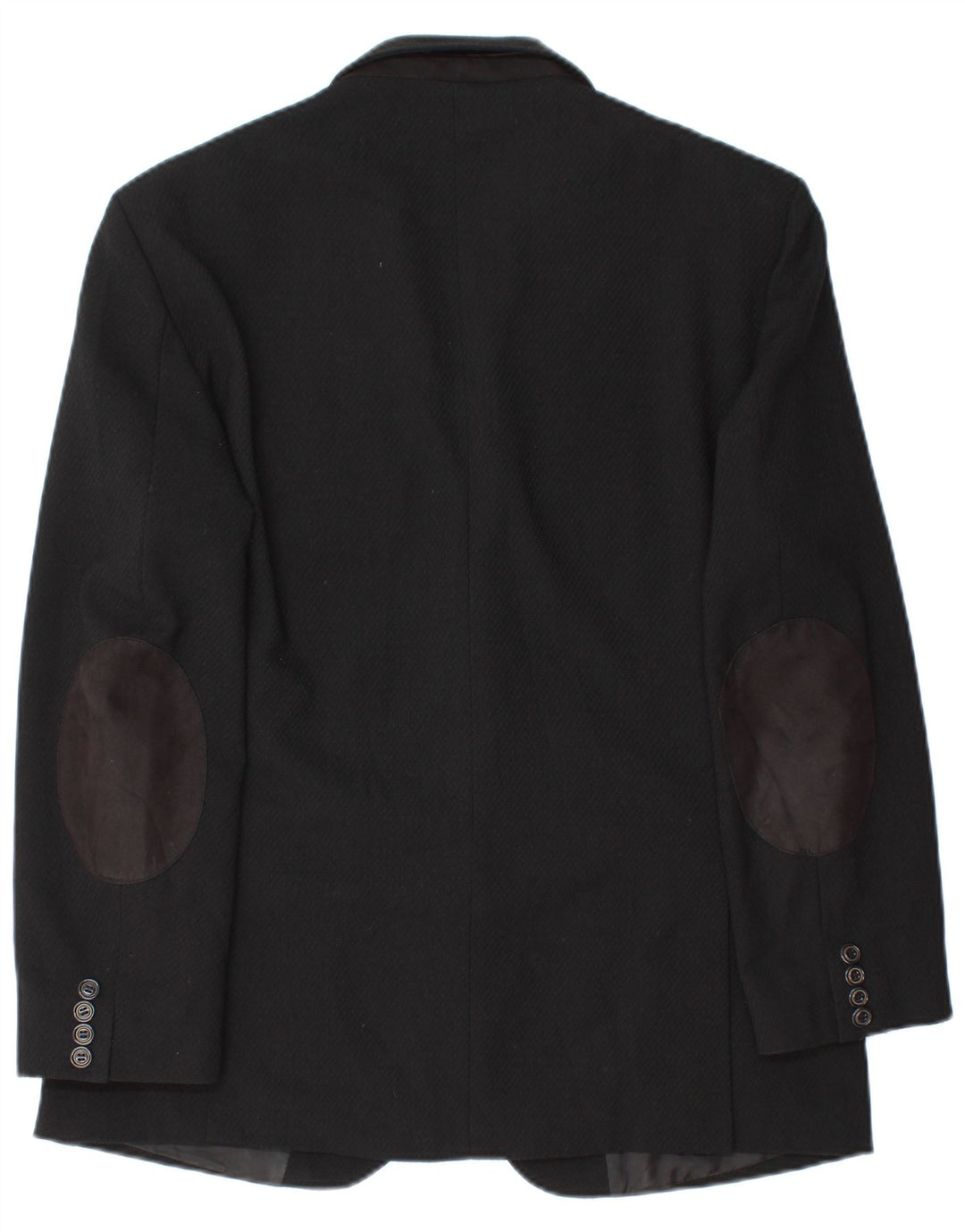 Zara Herren 2-Knopf-Blazerjacke UK 42 XL Schwarz