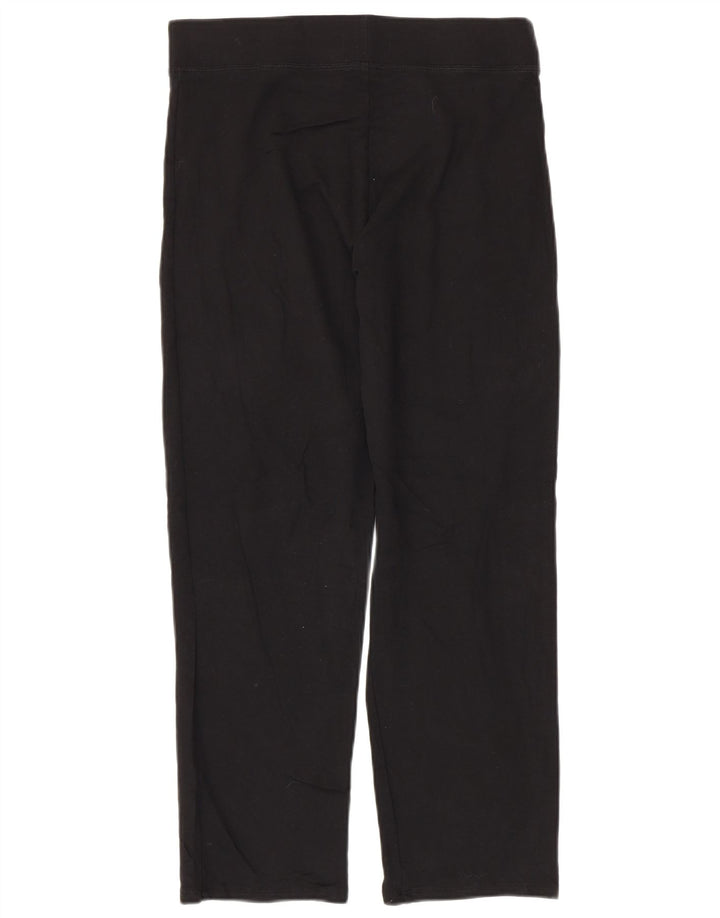 Marks & Spencer Damen Leggings UK 12 Mittelschwarze Baumwolle
