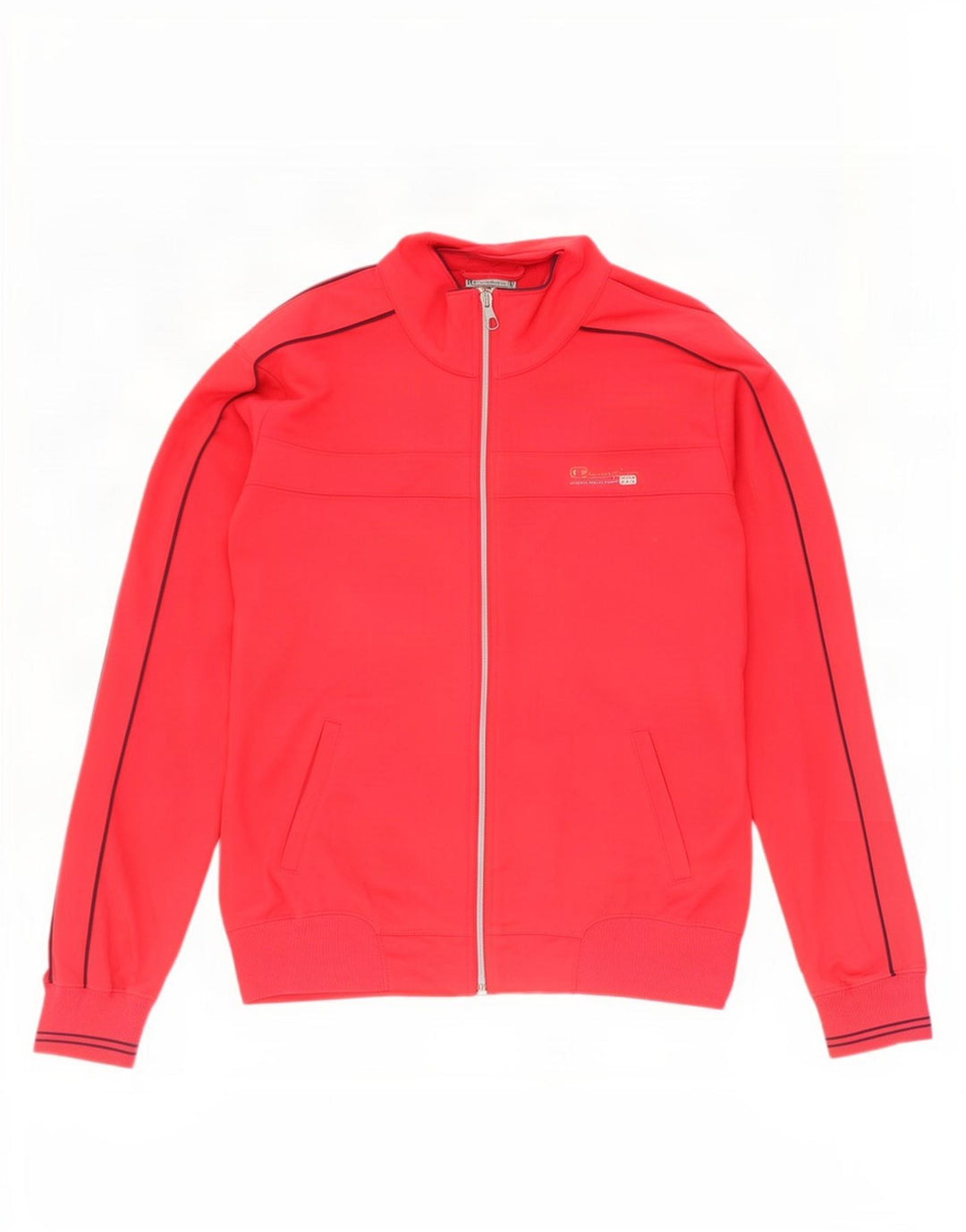 Champion Womens Heritage Fit Trainingsanzug-Oberjacke UK 16 Large Rot Polyester