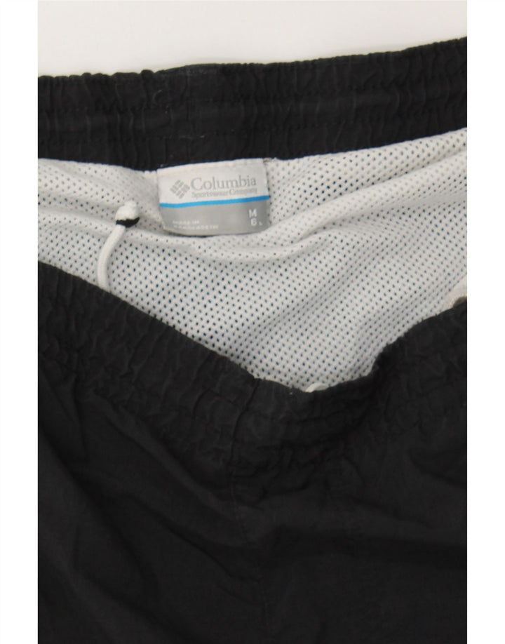 COLUMBIA Mens Sport Shorts Medium  Black Nylon Vintage Columbia and Second-Hand Columbia from Messina Hembry 
