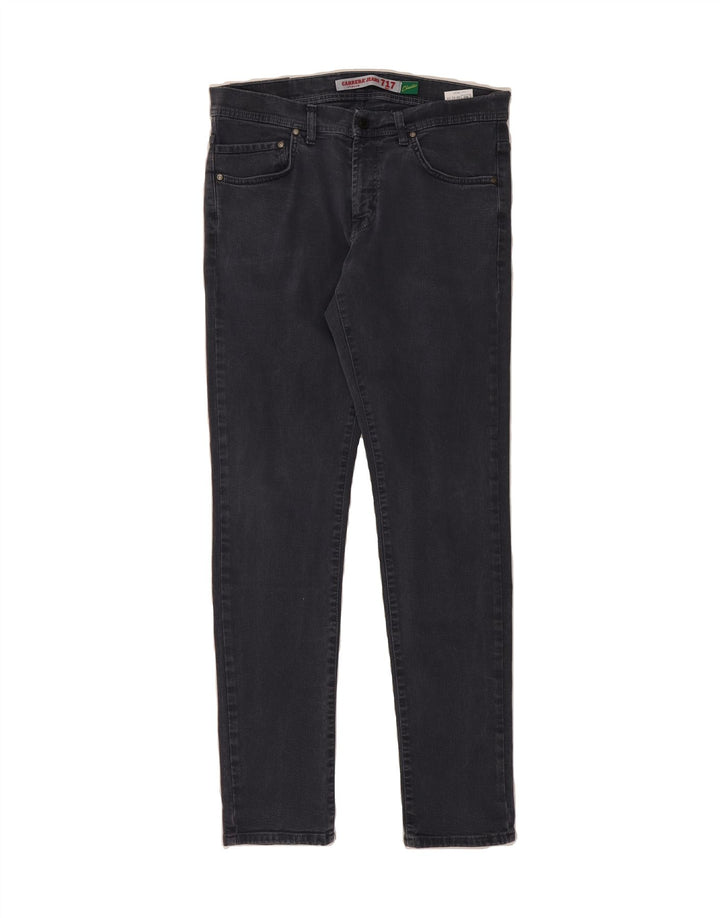 CARRERA Mens 717 Slim Jeans IT 48 Medium W34 L32 Grey Cotton Vintage Carrera and Second-Hand Carrera from Messina Hembry 