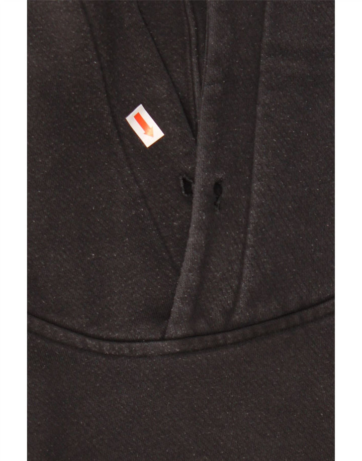Adidas Herren Kapuzenpullover Mittelschwarz Baumwolle