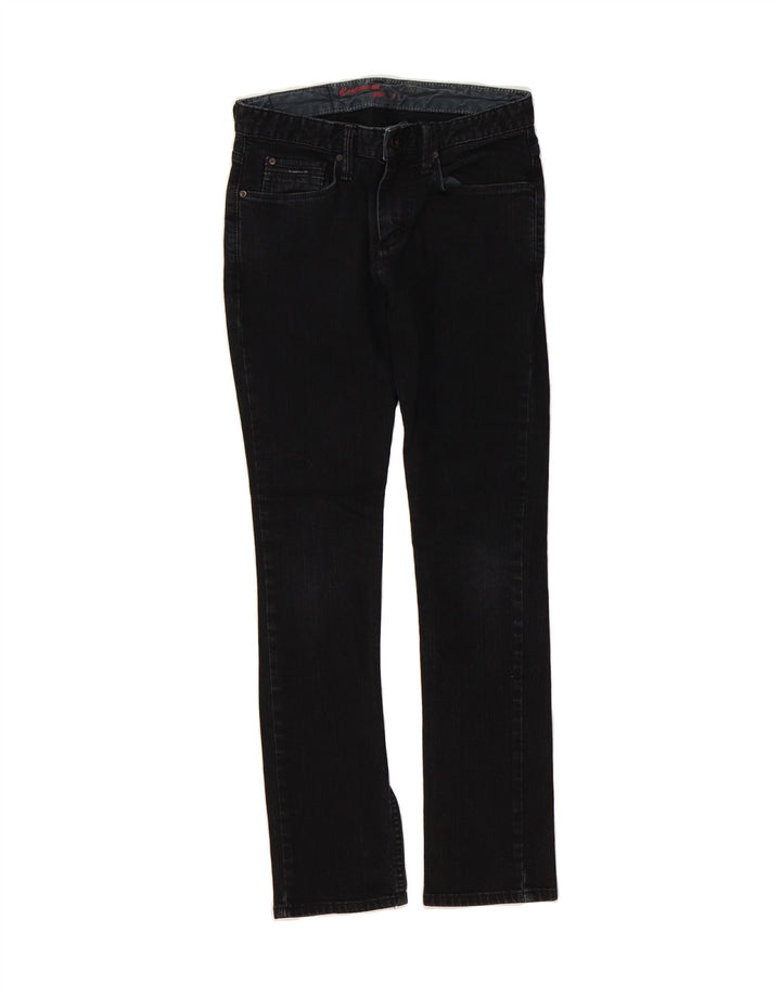 VANS Womens Straight Jeans W28 L28 Black Cotton Vintage Vans and Second-Hand Vans from Messina Hembry 
