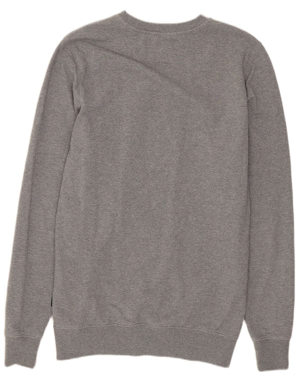 VANS Herren Sweatshirt Pullover XS Grau gefleckte Baumwolle