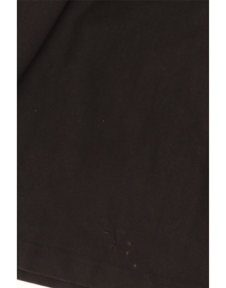 Puma Damen A-Linien-Kleid UK 14 Mittelschwarze Baumwolle
