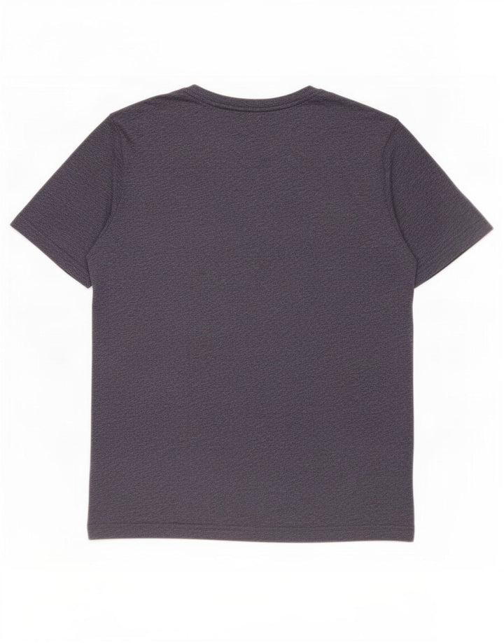 Puma Herren Grafik-T-Shirt-Oberteil Mittelgroßes marineblau meliertes Polyester