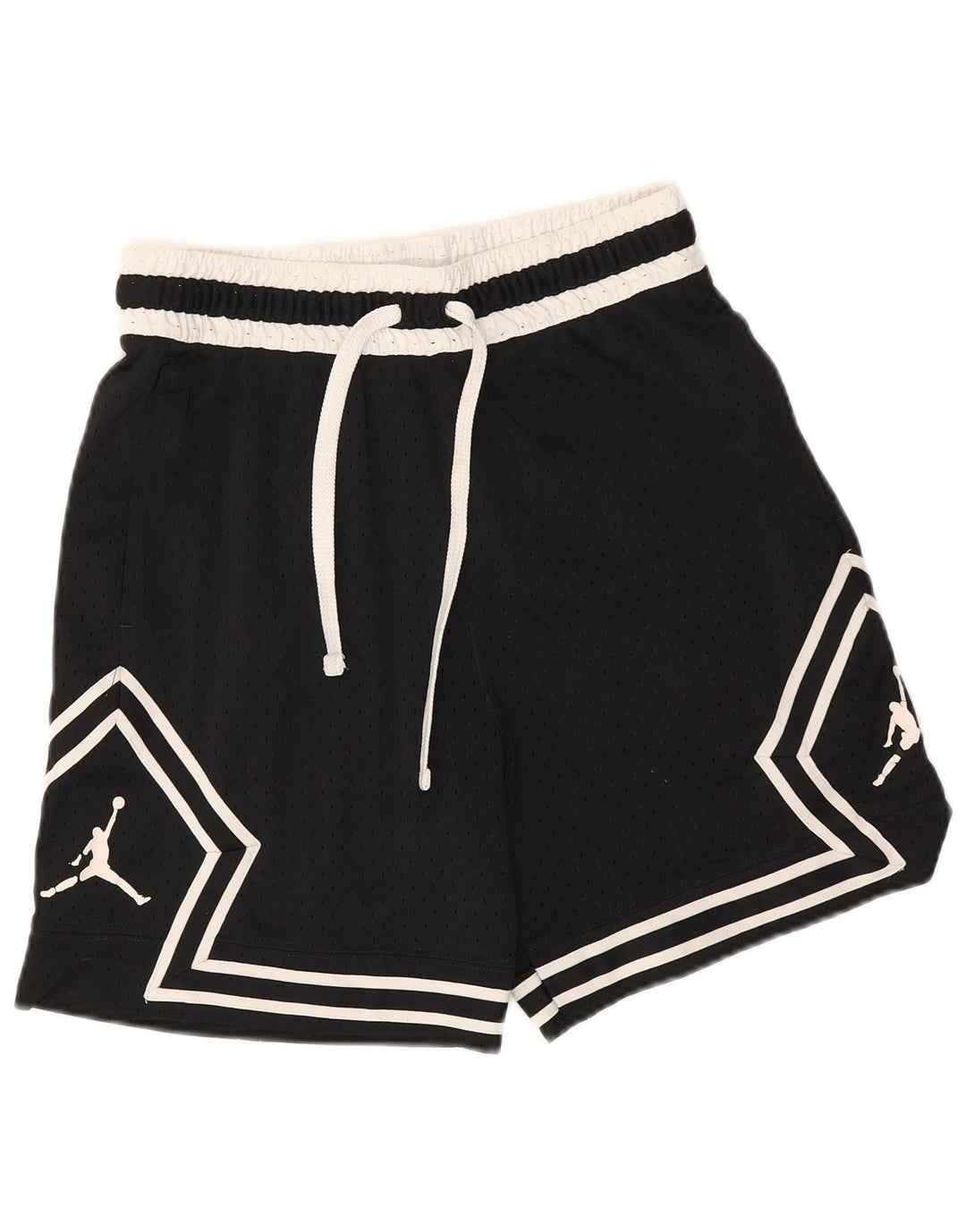 Jordan Herren-Sportshorts mit Dri-Fit-Grafik, Größe S, Schwarz, Farbblock-Polyester