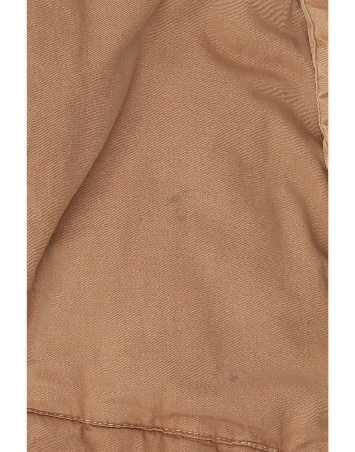 Colmar Herren Wattierte Jacke IT 52 Große braune Baumwolle
