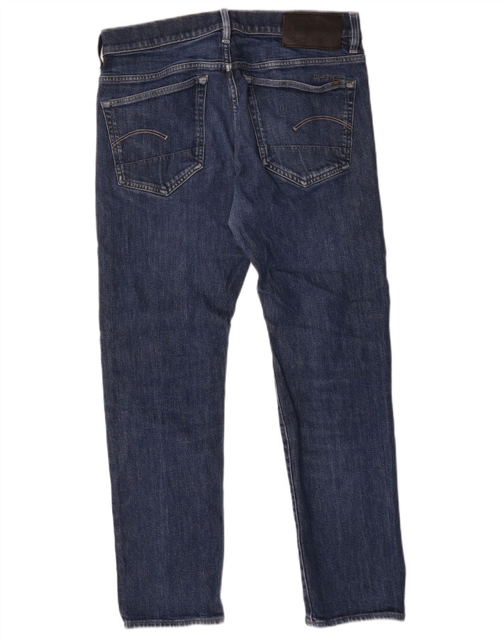G-Star Herren Tapered Jeans W32 L30 Blaue Baumwolle