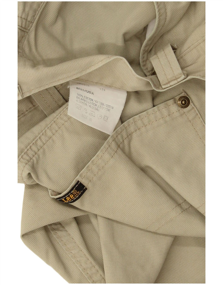 Lee Herren-Bermudashorts, W32, mittelbeige Baumwolle