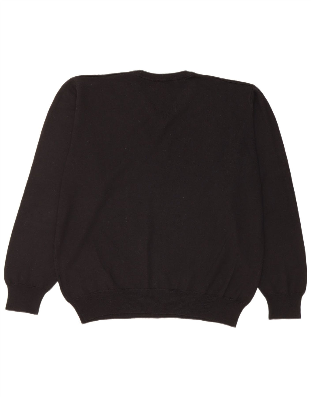 Carrera Herren-Pullover mit V-Ausschnitt, 2XL, schwarze Wolle