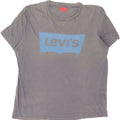 LEVI'S Mens Graphic T-Shirt Top Large Grey Vintage Levi's and Second-Hand Levi's from Messina Hembry 