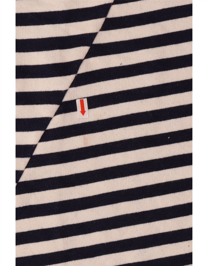 Zara Mädchen Sweatshirt Pullover 9-10 Jahre Marineblau gestreift