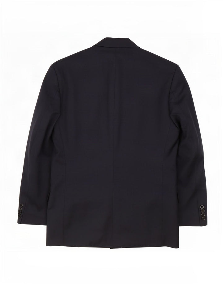 Pierre Cardin Herren-Blazer, zweireihig, Gr. 38, mittleres Marineblau