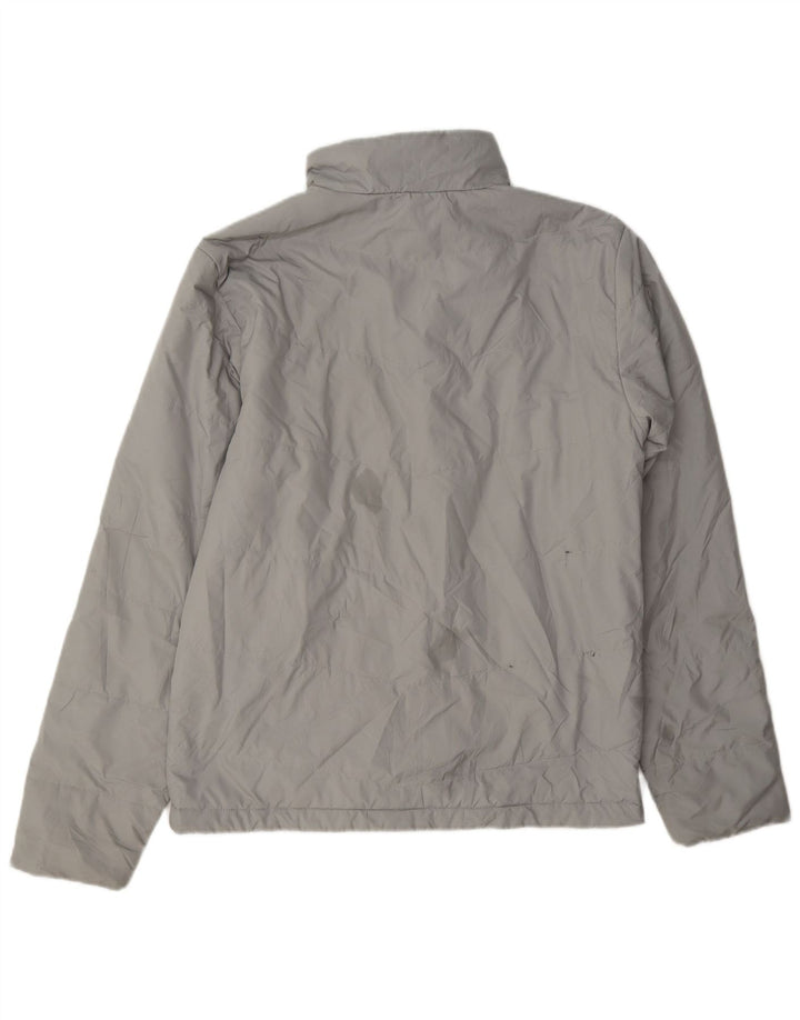 The North Face Herren Wattierte Jacke UK 36 Small Grau Polyester