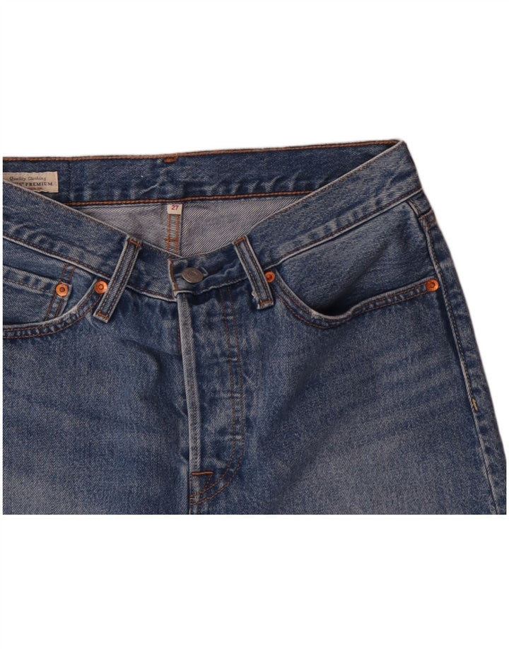 Levi's Damen Mini-Jeansrock W27 Small Blaue Baumwolle