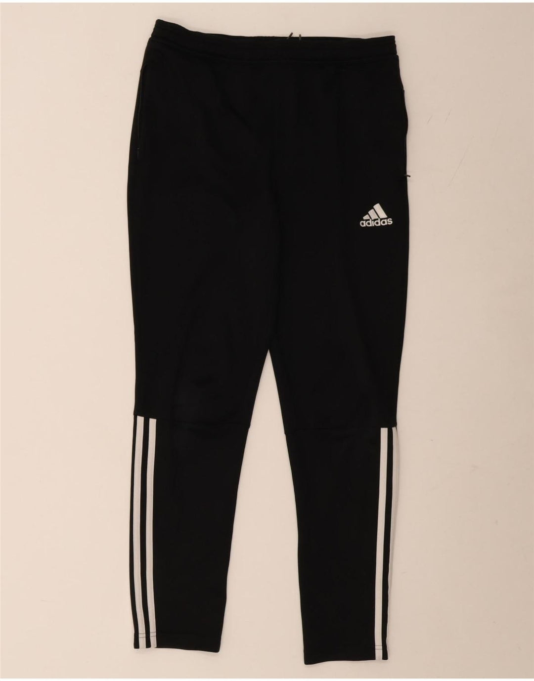 Adidas Trainingshose für Jungen, 13–14 Jahre, schwarzes Polyester