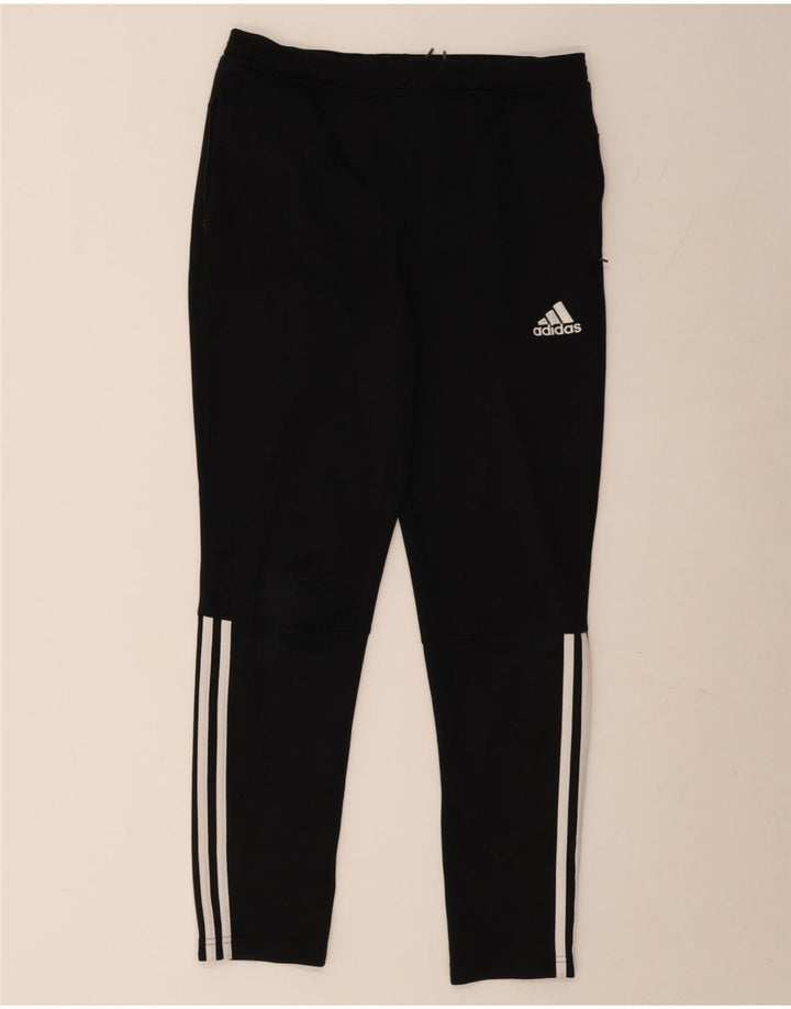 Adidas Trainingshose für Jungen, 13–14 Jahre, schwarzes Polyester