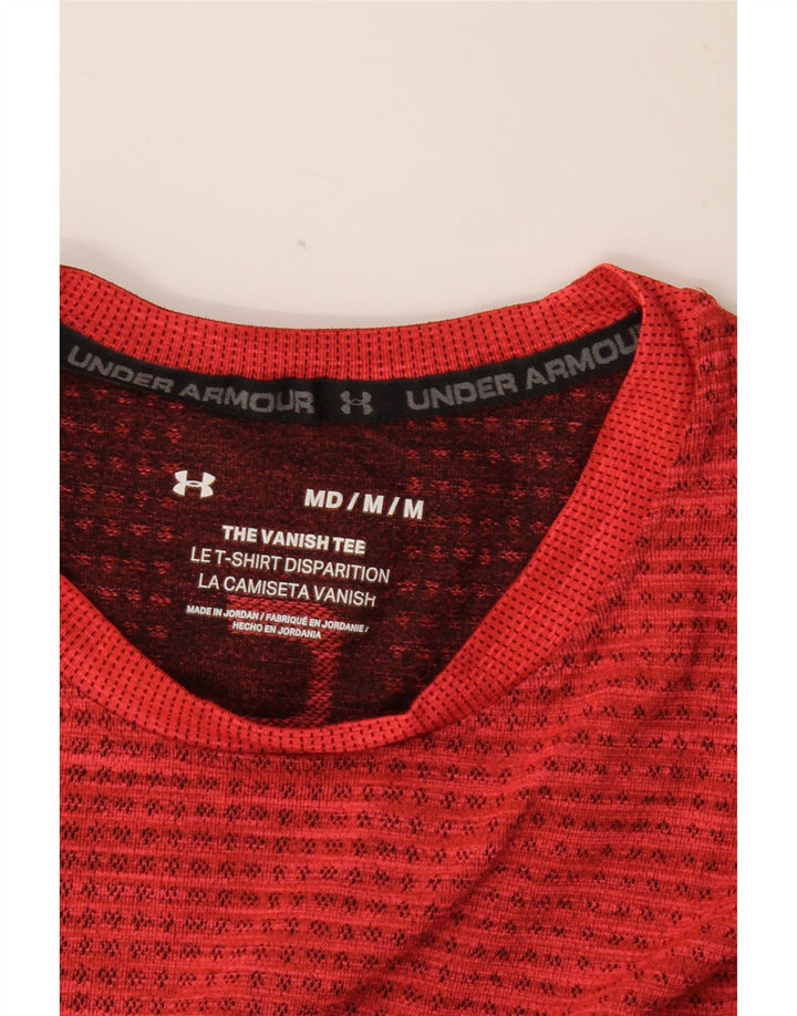 UNDER ARMOUR Herren Grafik-T-Shirt-Oberteil Mittelrot meliert