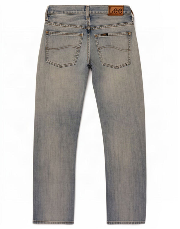Lee Jungen Pueblo Relaxed Fit Straight Jeans 9–10 Jahre W26 L27 Blaue Baumwolle
