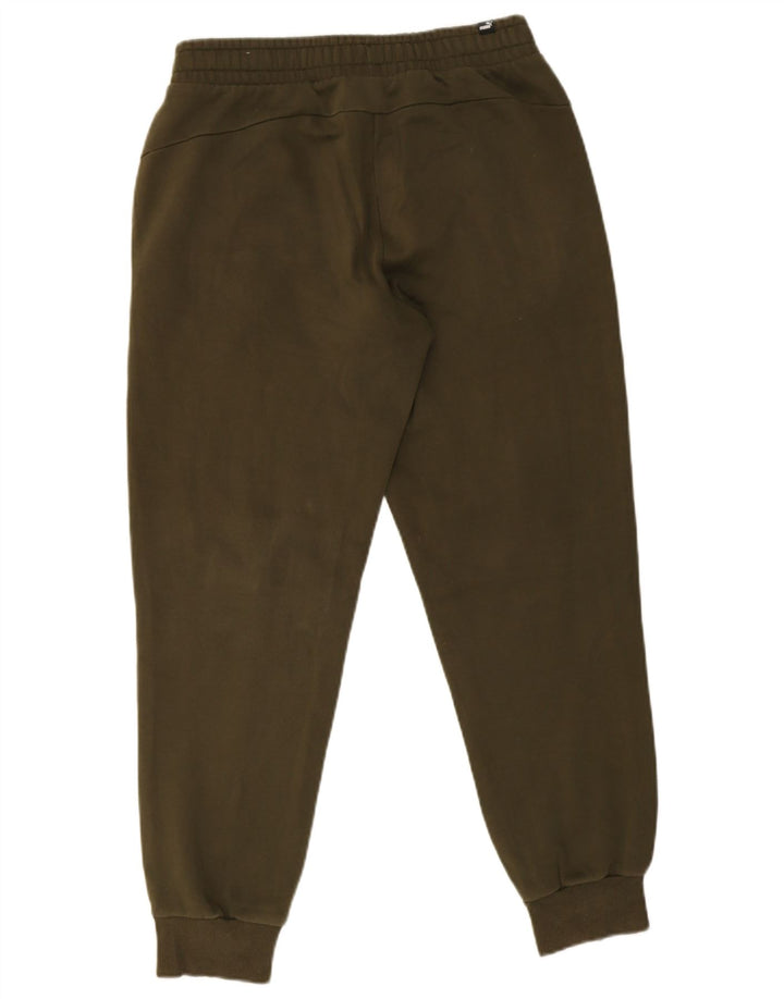 Puma Herren-Trainingshose, Jogginghose, mittelgrün, Baumwolle