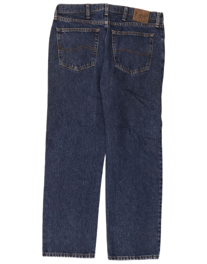 Lee Herren-Jeans mit normaler Passform, gerade Passform, W34, L29, marineblau, Baumwolle