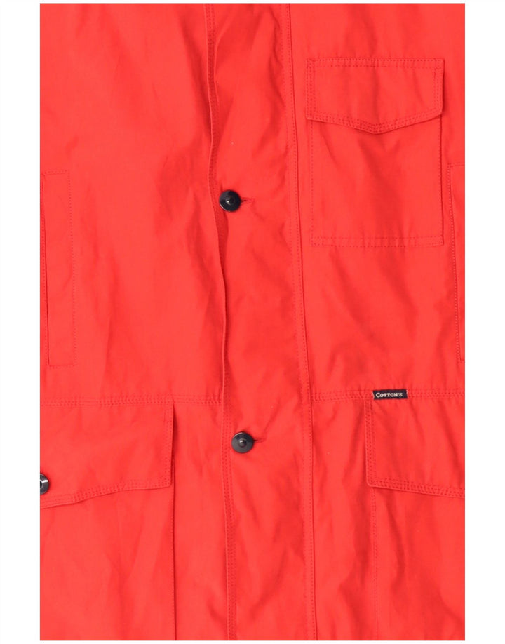 Cotton's Industries Herren-Utility-Jacke UK 42 XL Rot