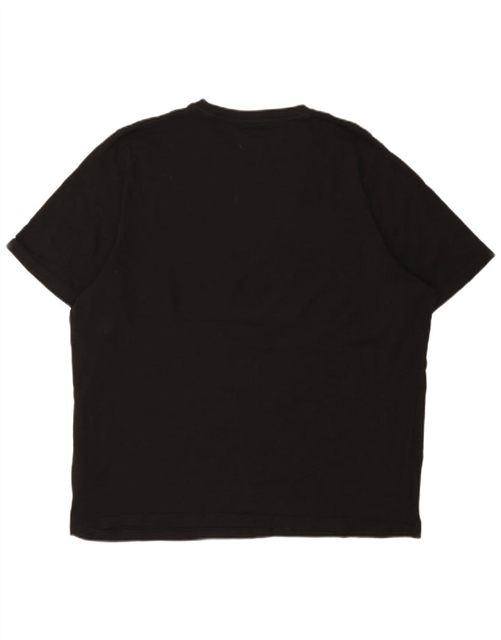 Puma Herren Grafik T-Shirt Top XL Schwarz Baumwolle