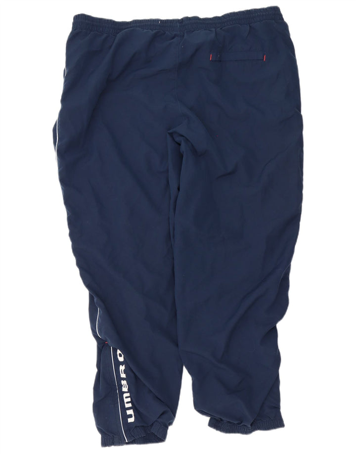 Umbro Herren-Trainingsanzug mit Grafik, Jogginghose, XL, Marineblau, Polyester