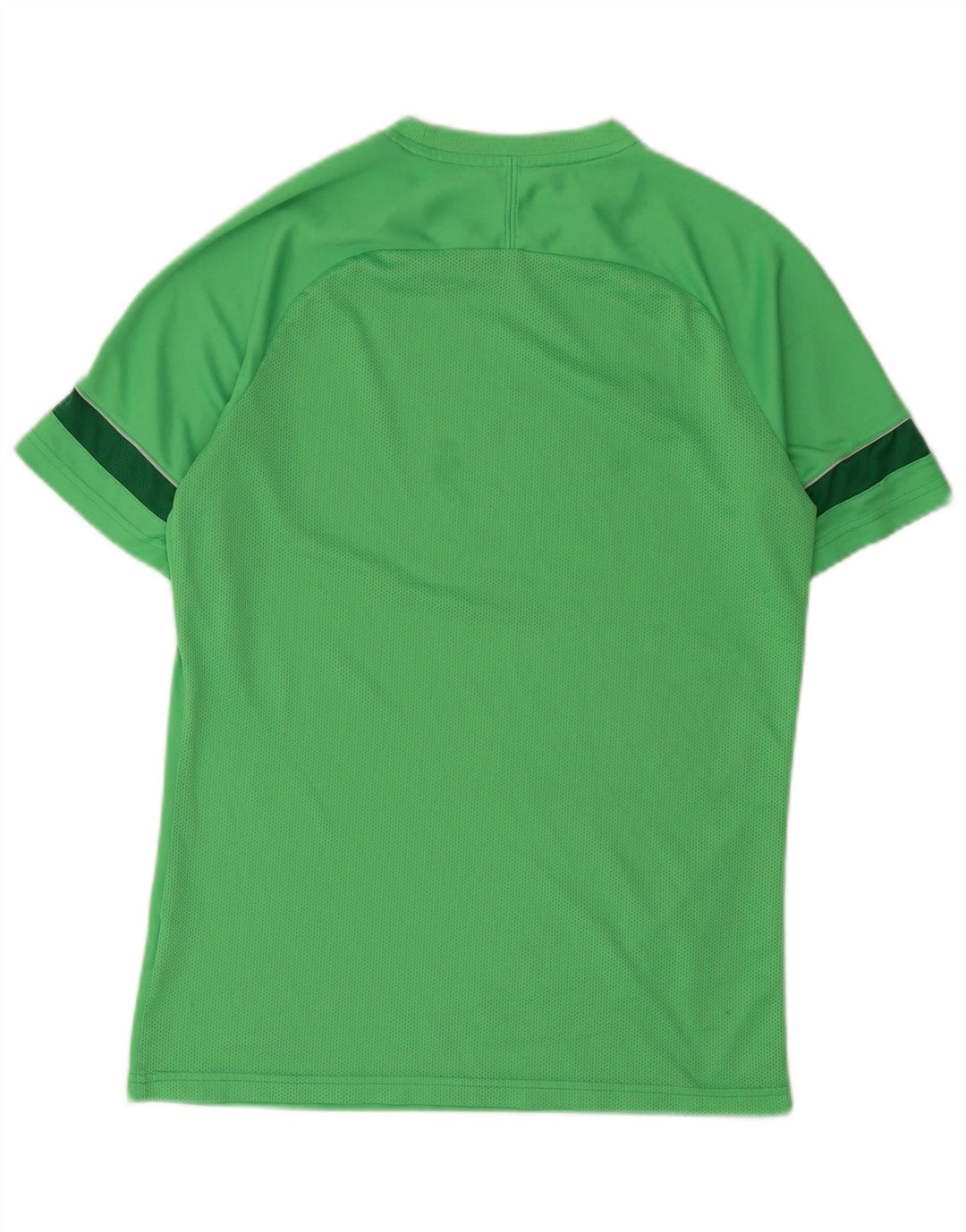 Nike Herren Dri Fit T-Shirt-Oberteil Mittelgrünes Farbblock-Polyester