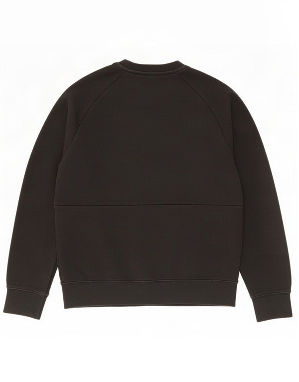 Nike Womens Graphic Oversized Sweatshirt Pullover UK 6 XS Schwarz Farbblock