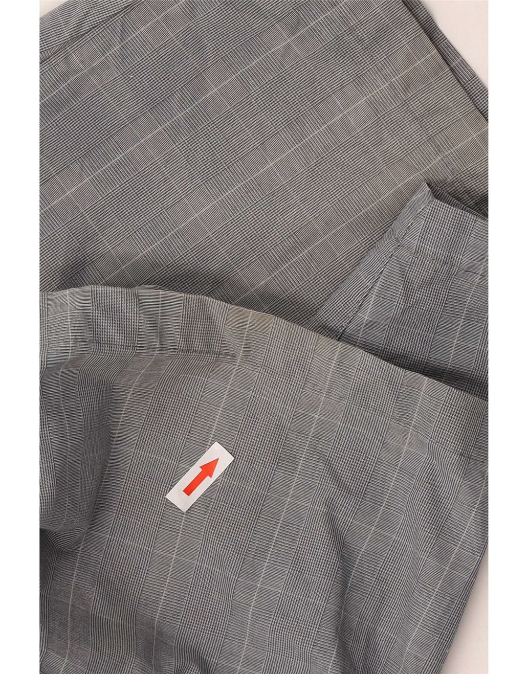 Marks & Spencer Herren-Chinoshorts W36, große grau karierte Baumwolle