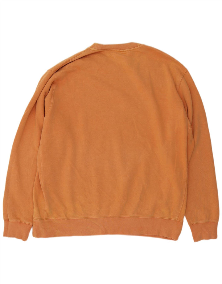 Nike Herren Sweatshirt Pullover XL Orange Baumwolle