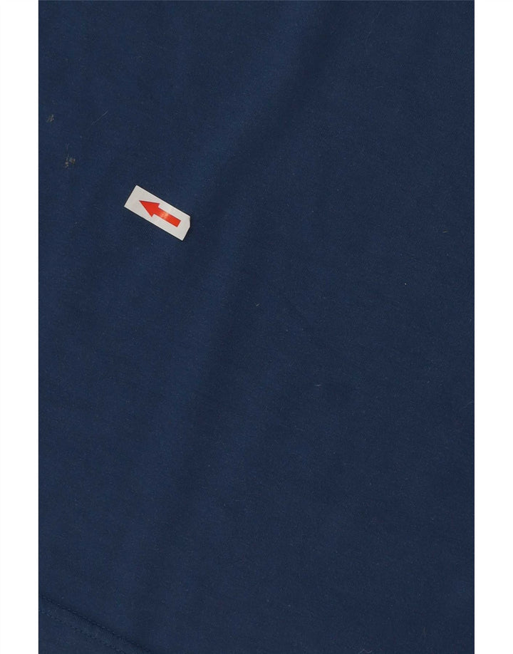 Puma Herren Grafik-T-Shirt-Oberteil Mittelblau