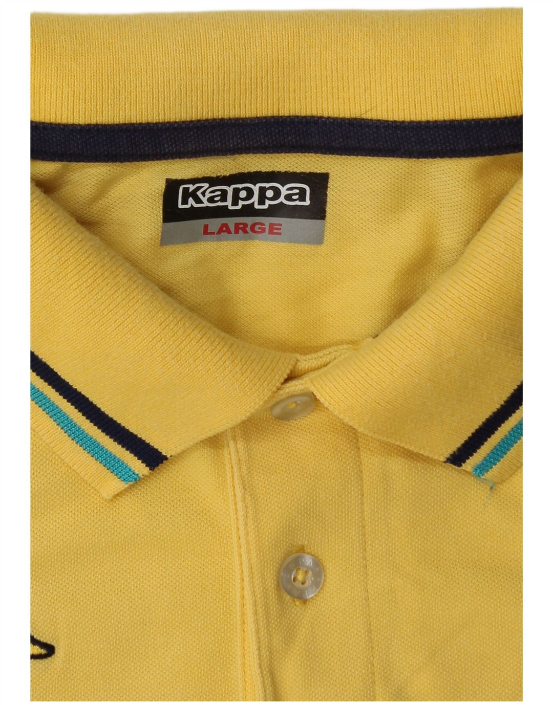 Kappa Herren Poloshirt Large Gelb