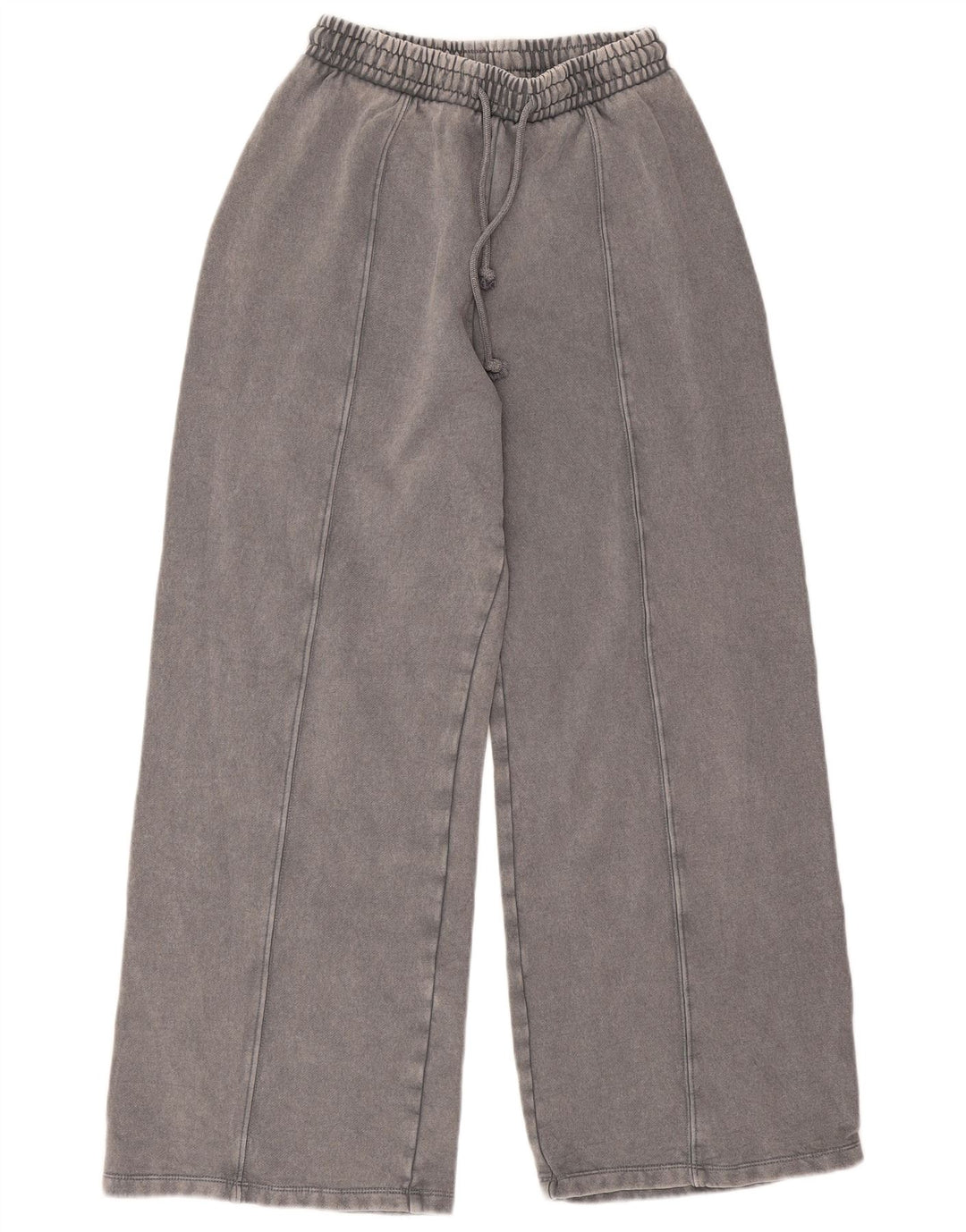 Zara Damen-Trainingshose mit weitem Bein, UK 12, Mittelgrau