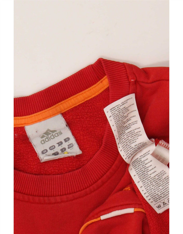Adidas Herren Sweatshirt Pullover Kleine rote Baumwolle