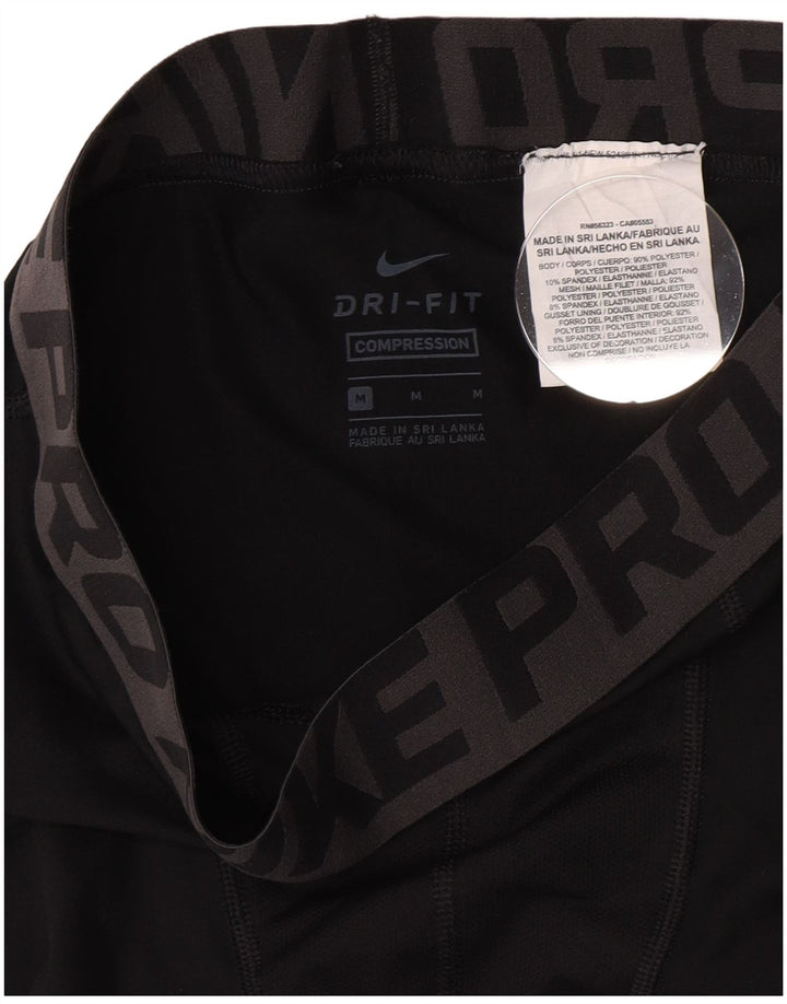 Nike Kompressions-Grafik-Leggings für Jungen, 10–11 Jahre, mittelgroßes schwarzes Polyester