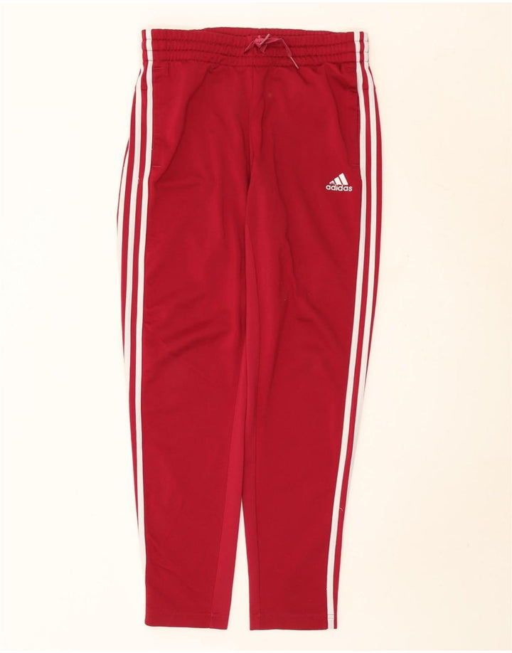 Adidas Damen Trainingshose UK 8/10 Small Maroon Polyester
