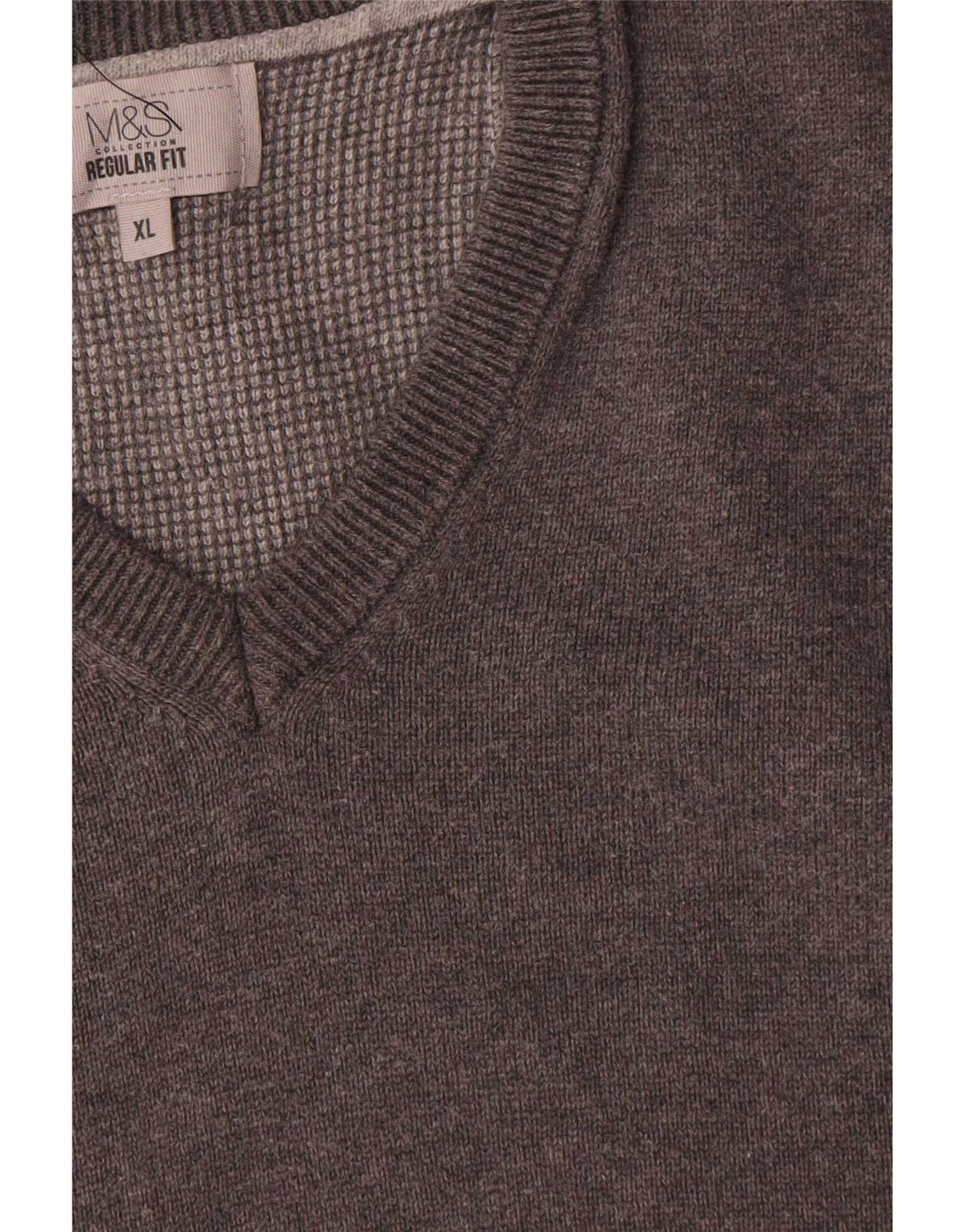 Marks & Spencer Herren-Tanktop mit normaler Passform, XL, graue Baumwolle
